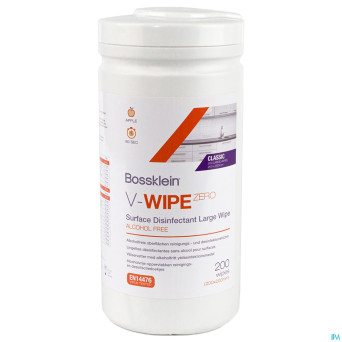 Bossklein v-wipe zero classic ling. desinf. 200