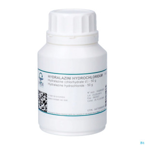 Chlorhydrate hydralazine 50g pch