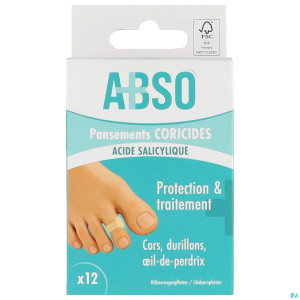 Marque v abso pansements coricides 12