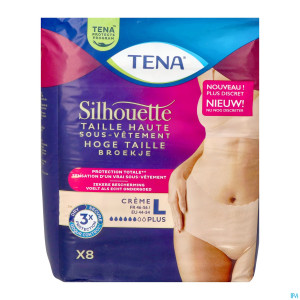 Tena silhouette plus creme taille haute l 8