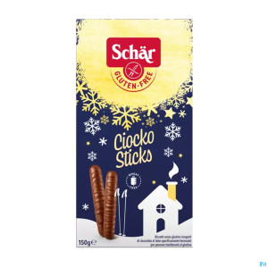 Schar biscuit enr. choco s/glut. 150g 6544 revogan