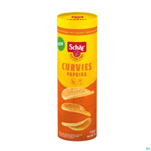 Schar curvies paprika  170g revogan