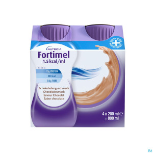 Fortimel 1.5kcal chocolat 4x200ml