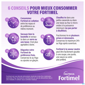 Fortimel multifiber 1.5kcal chocolat 4x200ml
