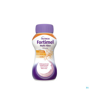 Fortimel multifiber 1.5kcal fraise 4x200ml