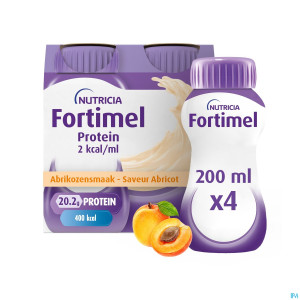 Fortimel protein 2kcal abricot 4x200ml