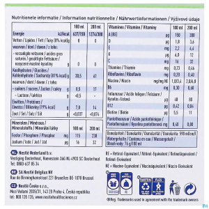 Resource ultra fruit pomme 4x200ml