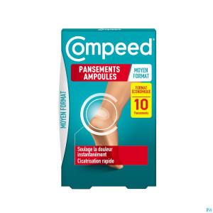 Compeed pansement ampoules moyen format econ.   10