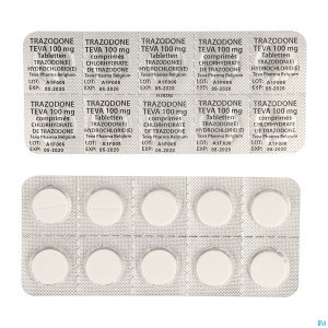 Trazodone teva tabl 30 x 100 mg