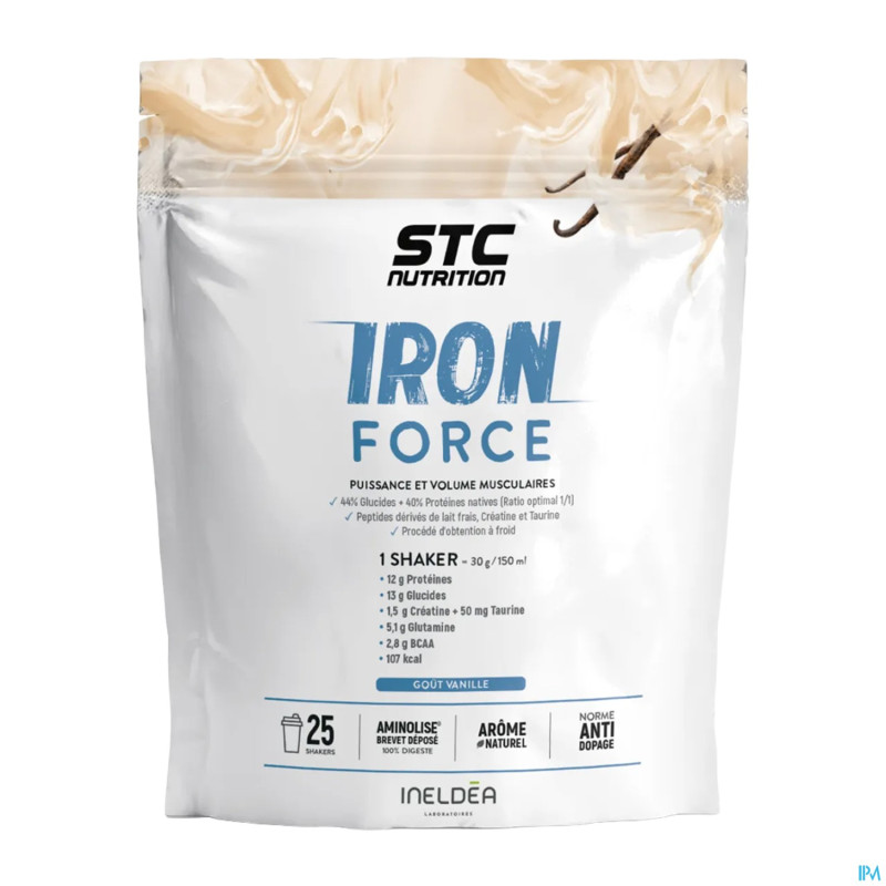 Stc nutrition iron force vanilla 750g