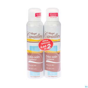 Roge cavailles deodorant femme spray    2x150ml