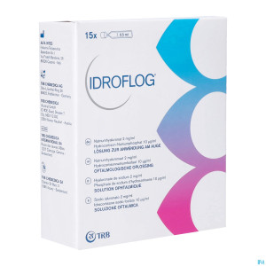 Idroflog solution opthalmique fl    15x0,5ml