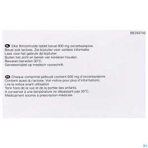 Oxcarbazepine viatris 600mg comp pell 200