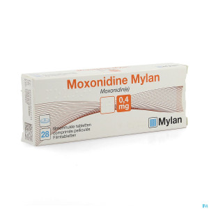 Moxonidine viatris 0,4mg comp pell  28