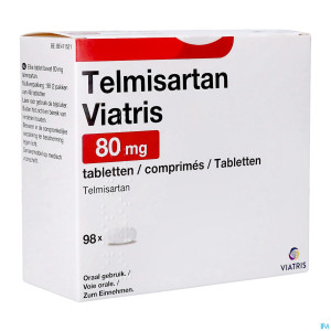 Telmisartan viatris 80mg comp 98