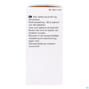 Telmisartan viatris 80mg comp 98
