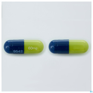 Cymbalta 60 mg gastro resist. caps 100 x 60 mg ud