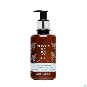 Apivita creme corp hydratante pure jasmine   200ml