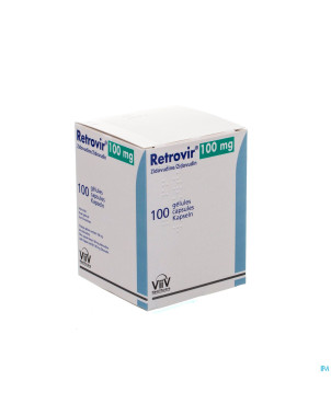 Retrovir caps 100 x 100 mg