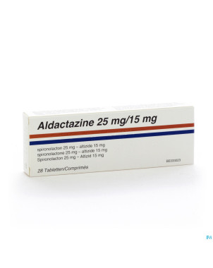 Aldactazine comp  28 x 25 mg/15 mg