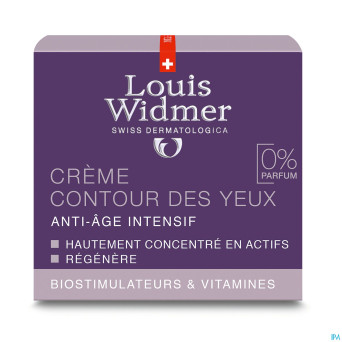 Widmer aai creme contour des yeux n/parf 30ml