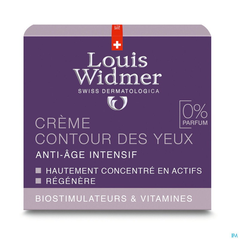 Widmer aai creme contour des yeux n/parf 30ml