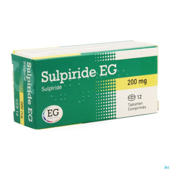 Sulpiride eg    comp 12 x 200mg