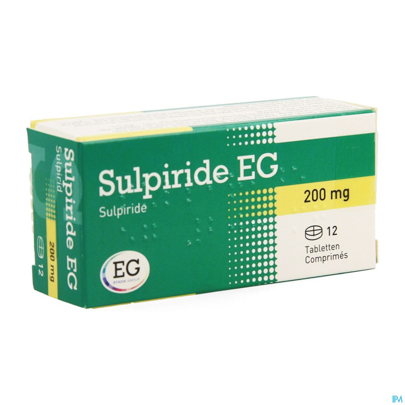Sulpiride eg    comp 12 x 200mg