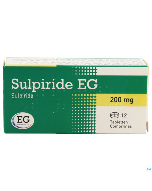 Sulpiride eg    comp 12 x 200mg