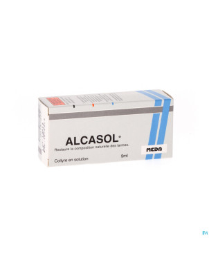 Meda pharma alcasol gutt opht 9ml