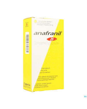 Anafranil drag  150 x 25 mg