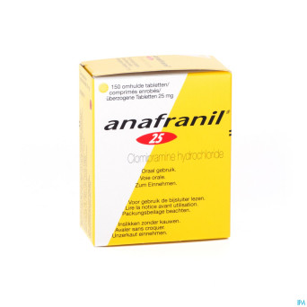 Anafranil drag  150 x 25 mg