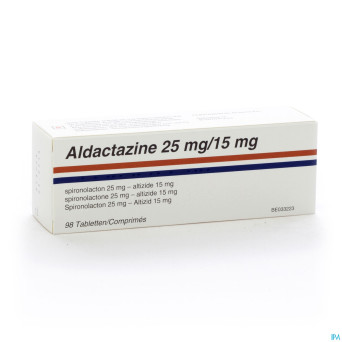 Aldactazine comp  98 x 25 mg/15 mg