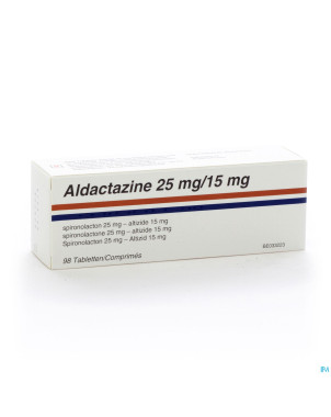 Aldactazine comp  98 x 25 mg/15 mg