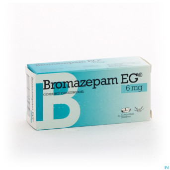 Bromazepam eg comp.  50 x  6 mg
