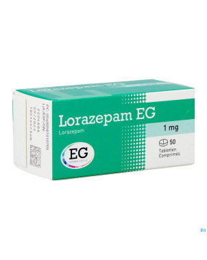 Lorazepam eg comp 50x1mg