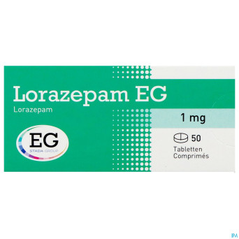 Lorazepam eg comp 50x1mg