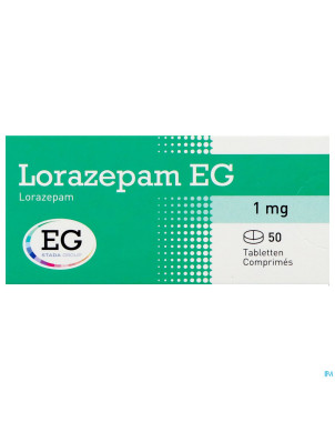 Lorazepam eg comp 50x1mg