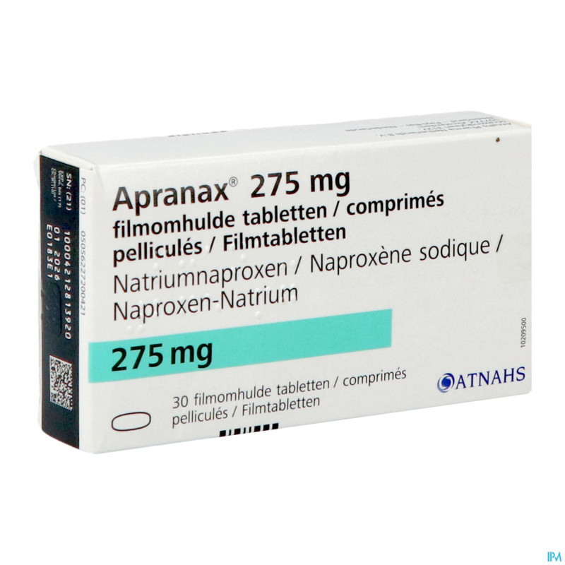Apranax 275mg comp pell  30 x 275mg