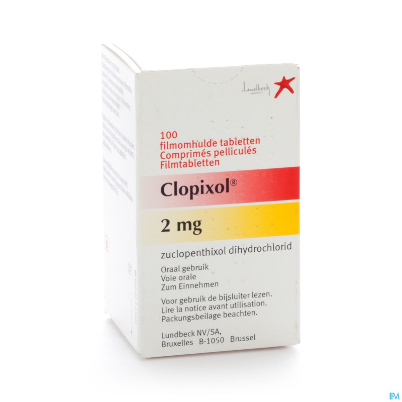 Clopixol comp  100 x  2 mg