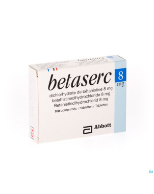 Betaserc comp 100 x  8 mg