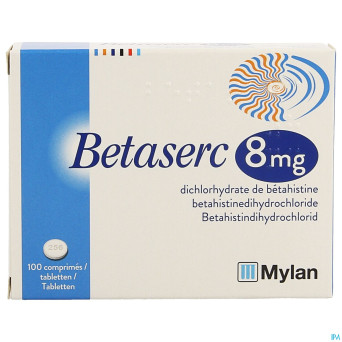 Betaserc comp 100 x  8 mg