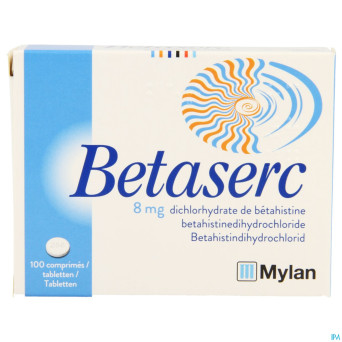 Betaserc comp 100 x  8 mg