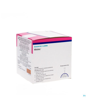 Minims cyclopentolate 0,5% 20x0,5ml