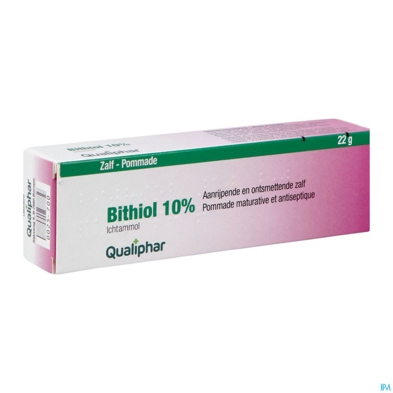 Bithiol 10% ung.    22g qualiphar