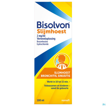 Bisolvon sol inhal 1x100ml 2mg/ml