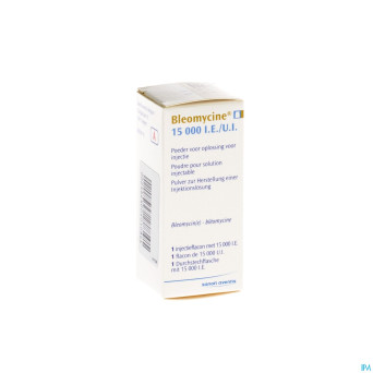 Bleomycine amp  1 x 15 mg