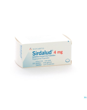 Sirdalud comp  100 x 4 mg
