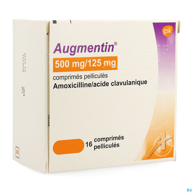 Augmentin comp 16 x 500mg