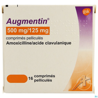 Augmentin comp 16 x 500mg